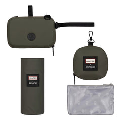 Hunter x Venicci Upline 3 Accessories - Dark Olive - utility case, dummy case, insulated bottle bag and wet bag