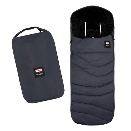 Hunter x Venicci Upline 3 Footmuff - Navy - with footmuff bag