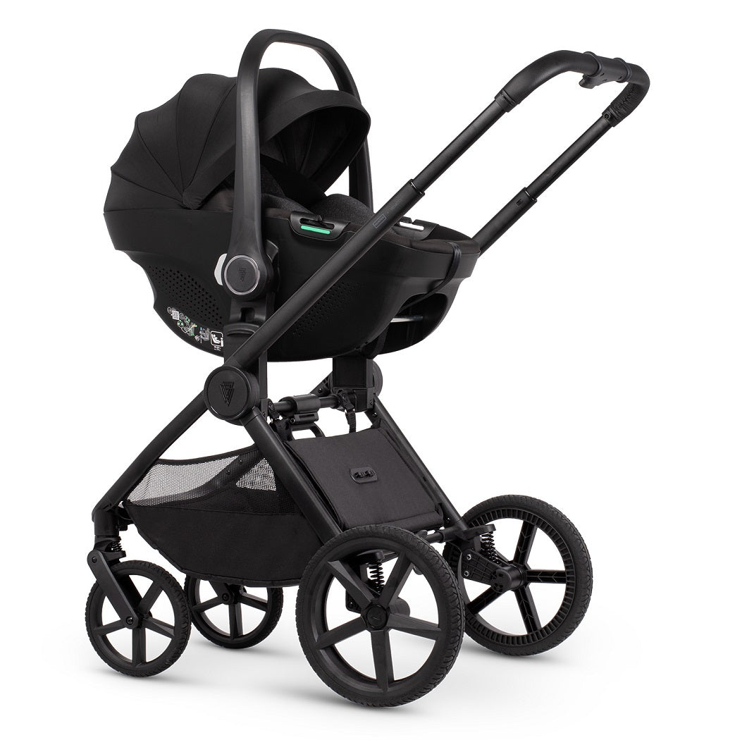 Hunter x Venicci Upline 3 Chassis - with Tiago i-Size Car Seat in Black