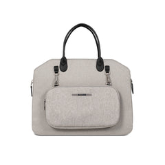 Venicci Upline Travel System 3-in-1 (Moonstone) - showing the included changing bag. The small bag is detachable and can be used as a crossbody bag.