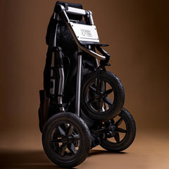 Mountain Buggy Urban Jungle V4 Pushchair - Mustang - folded and free-standing