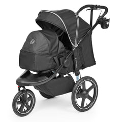 Ickle Bubba Venus Jogger Pro Prime - Midnight - with newborn cocoon