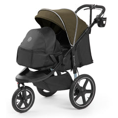 Ickle Bubba Venus Jogger Pro Prime - Woodland - with newborn cocoon