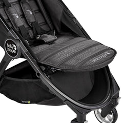 Baby Jogger City Tour 2 (Pitch Black) - close view, showing the adjustable leg rest