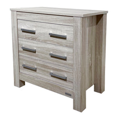 BabyStyle Bordeaux Nursery Furniture Set (Ash) - showing the chest of drawers without the changing top