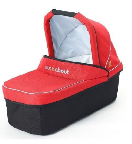 Out n About Nipper Carrycot (Carnival Red)