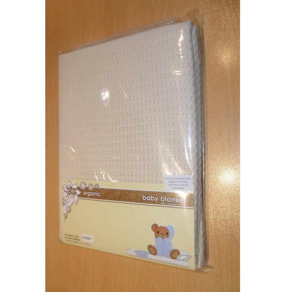 Ecru Organic Blanket (DK)