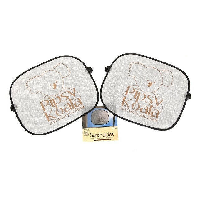 Pipsy Koala Sunscreens Car Sun Blind Twin Pack