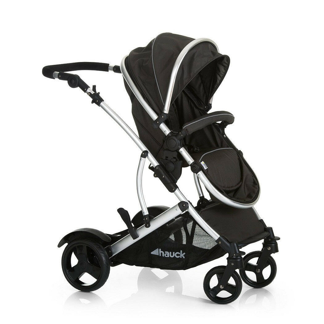 hauck pram double Hauck Duett 2 Double Pushchair Black