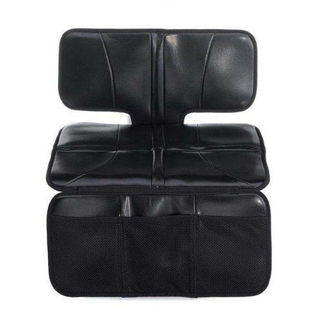 Car Seat Protector Pad showing suitable for use with IsoFix