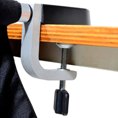 Mountain Buggy Pod v3 Portable Clip on Highchair (Lime) - showing the Pod`s clamp