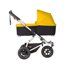 Mountain Buggy Swift & MB Mini Carrycot Plus (Gold) - side view shown on chassis
