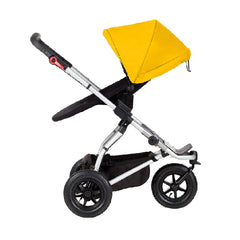 Mountain Buggy Swift & MB Mini Carrycot Plus (Gold) - shown as parent facing seat