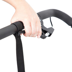 Mountain Buggy Duet v3.0 Double Stroller (Grid) - showing the hand brake