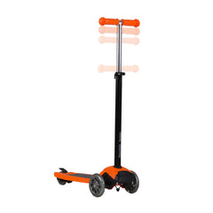 Mountain Buggy Freerider Buggy Board (Orange) - quarter view, showing height adjustability