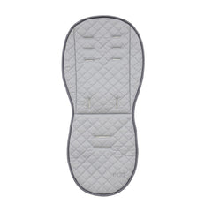 egg Reversible Fur Seat Liner (Grey) - showing the reverse side