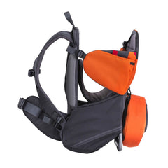 Phil & Teds Parade Baby Carrier (Orange/Grey) - side view
