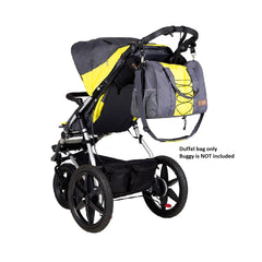 Mountain Buggy Parenting Bag (Solus) - shown clipped onto buggy (buggy is not included)