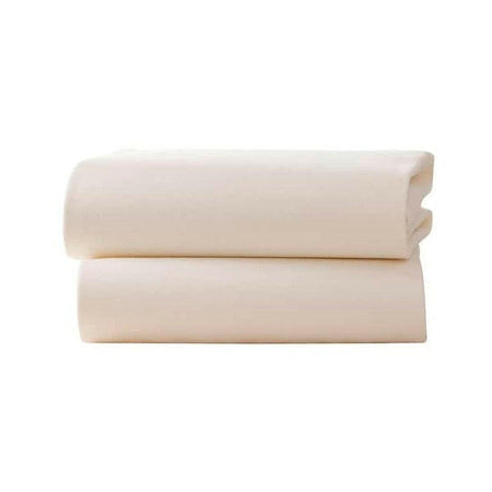 Clair De Lune Fitted Cot Bed Sheets Ivory