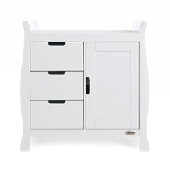 Obaby Stamford Sleigh Changing Unit (White)