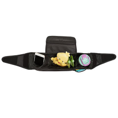 Baby Jogger Universal Parent Console (Black) - shown from above (accessories not included)