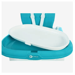 MyChild Graze 3-in-1 Highchair (Aqua) - showing the seat unit with detachable tray