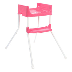 MyChild Graze 3-in-1 Highchair (Pink) - quarter view, shown here as the booster seat