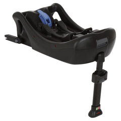 Joie i-Base ISOFIX i-Size Base (Black) - quarter view, shown with ISOFIX connectors extended