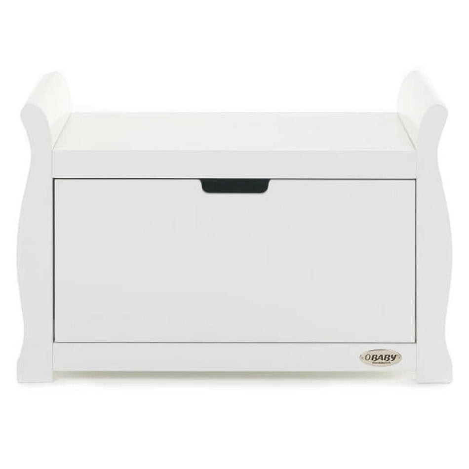 Obaby Stamford Sleigh Toy Box (White)