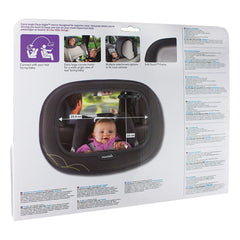 Munchkin In-Sight Mega Mirror (Grey) - showing the reverse of the packaging