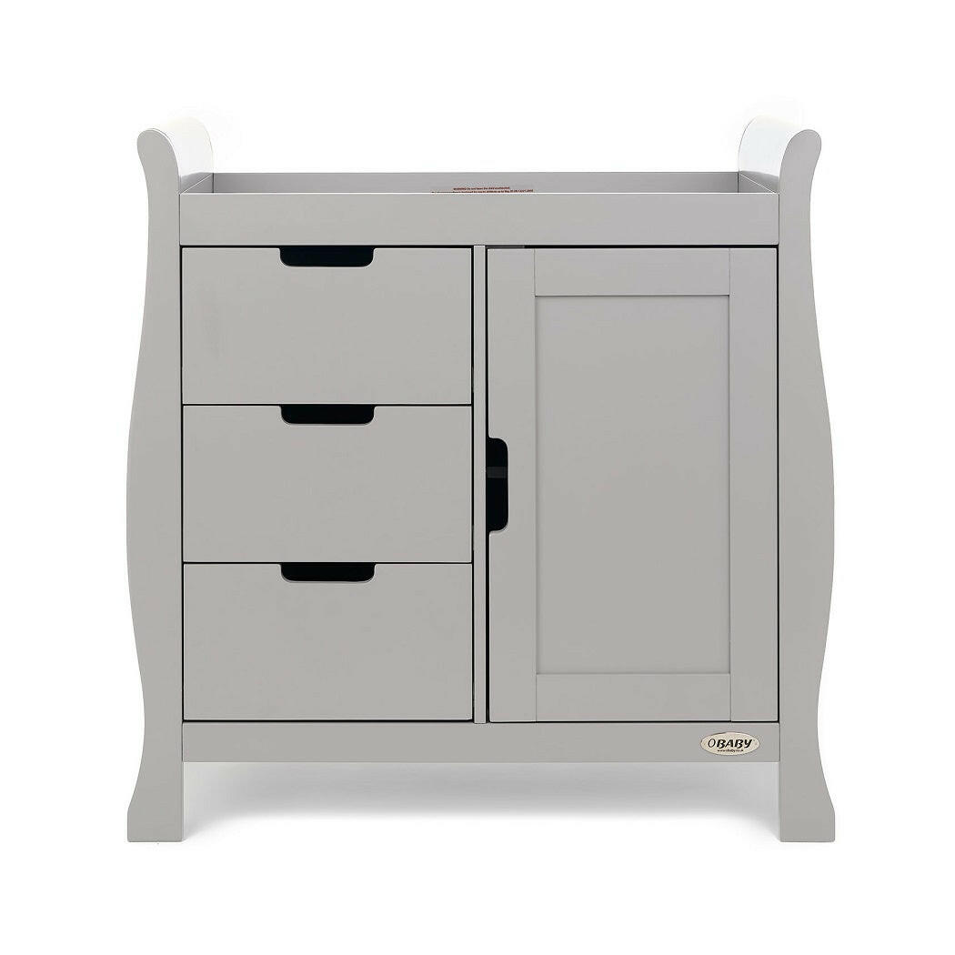 Obaby Stamford Sleigh Changing Unit (Warm Grey)