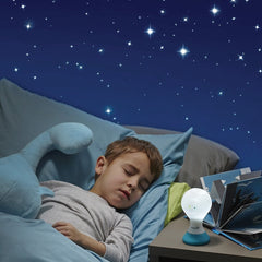 Safety 1st Lulu Globe Trotter 2-in-1 Night Light (White Green) - lifestyle image