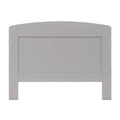 Obaby Grace Cot Bed (Warm Grey) - showing the end panel for the junior bed