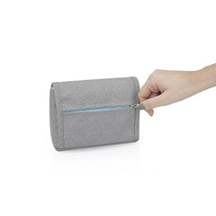Babymoov Compact Baby Grooming Set (Aqua) - showing the zipped pocket at the back
