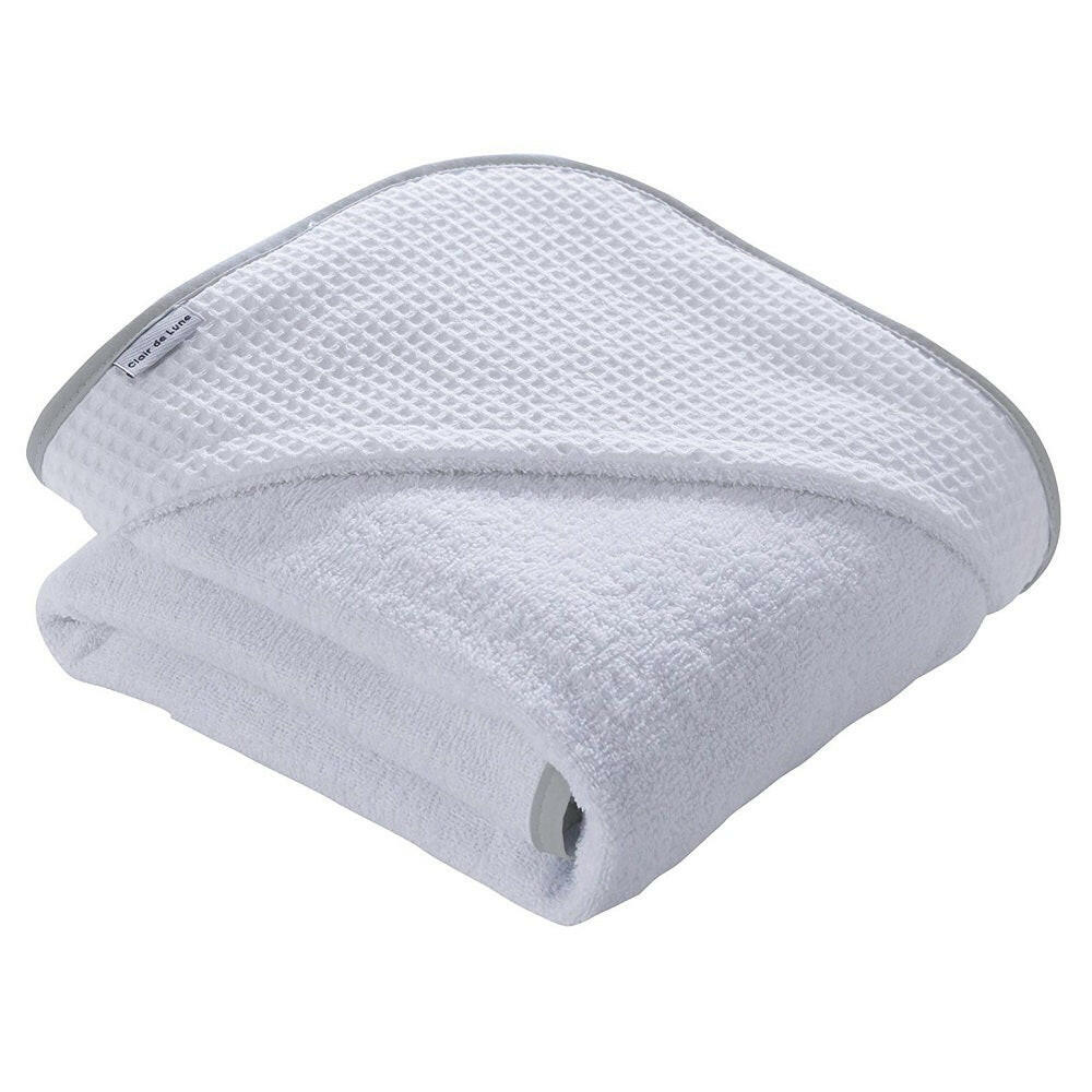 Clair de Lune Over The Moon Hooded Towel (Grey)