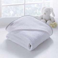 Clair de Lune Over The Moon Hooded Towel (Grey) - lifestyle image