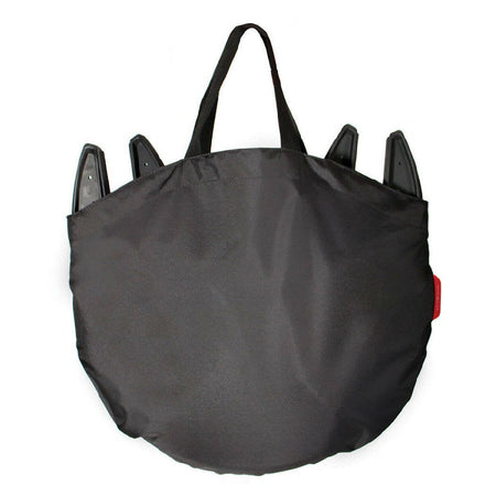 Phil & Teds Lobster v2 Portable High Chair (Black) - showing the included carry bag