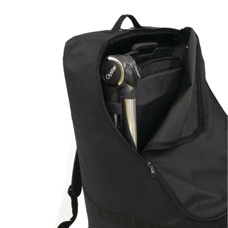 BabyStyle Travel Bag (Black) - open zip