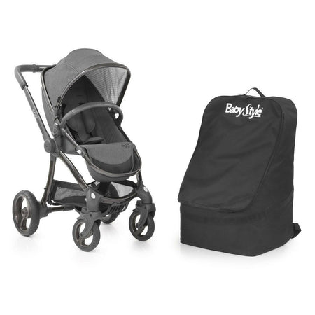 BabyStyle Travel Bag (Black) with Egg Stroller