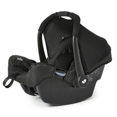 Joie Gemm Group 0+ Infant Car Seat (Black Carbon) - quarter view