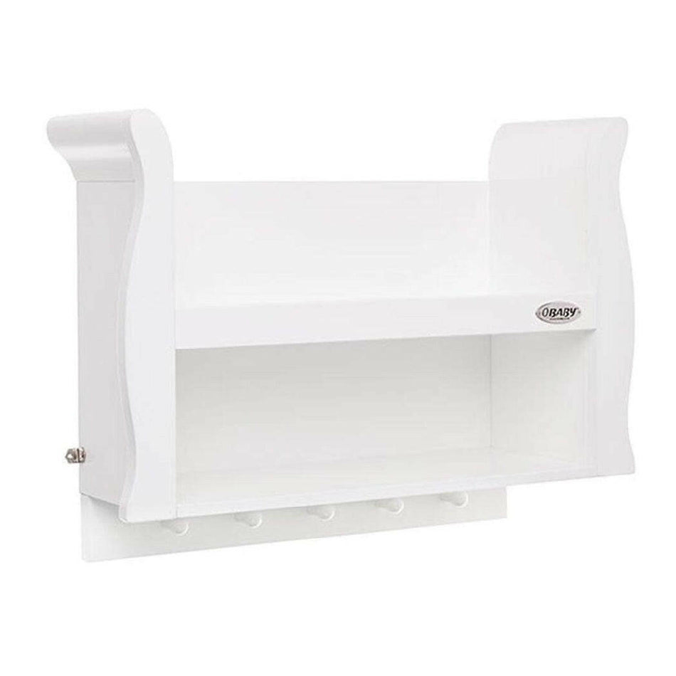 Obaby Stamford Sleigh Shelf (White)