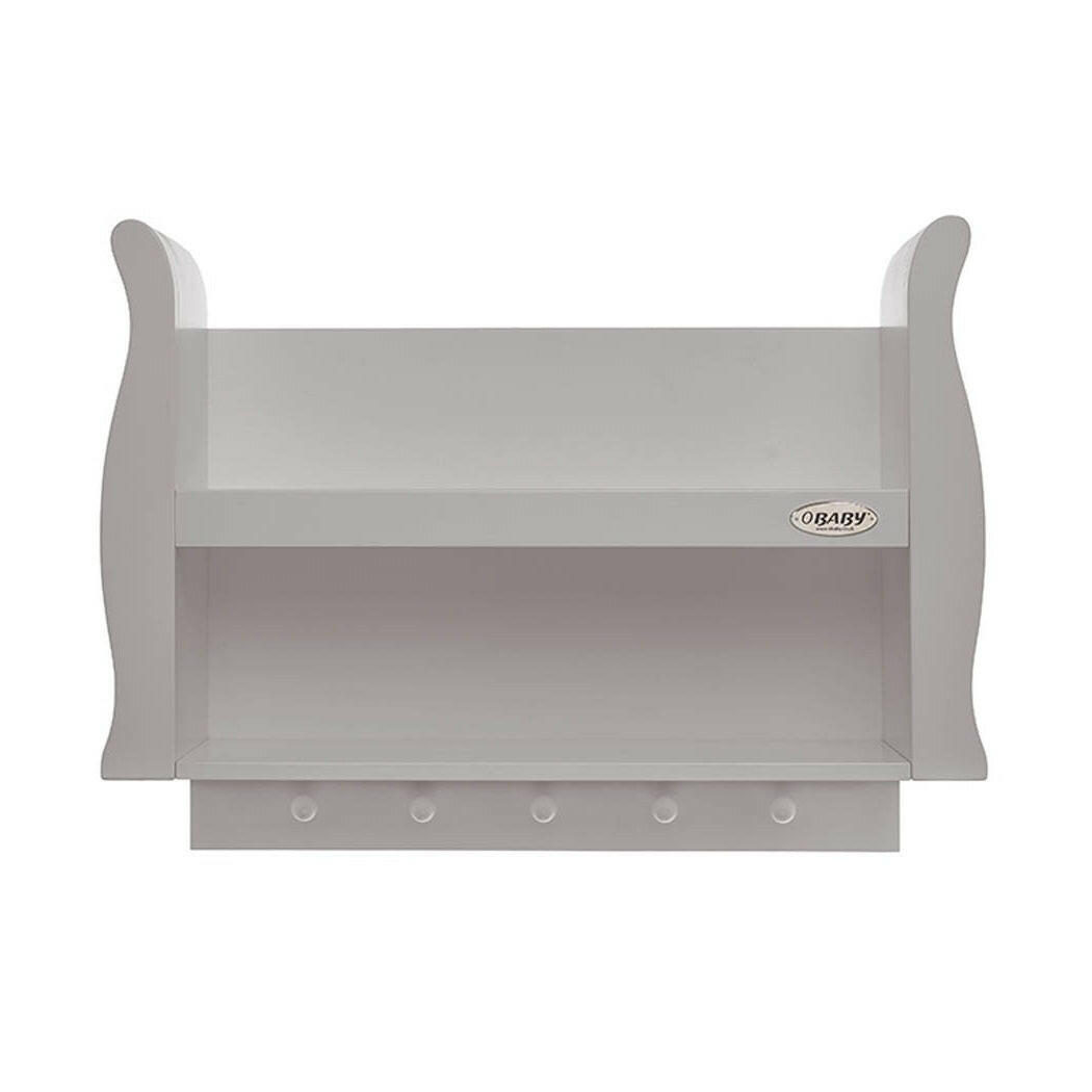 Obaby Stamford Sleigh Shelf (Warm Grey)