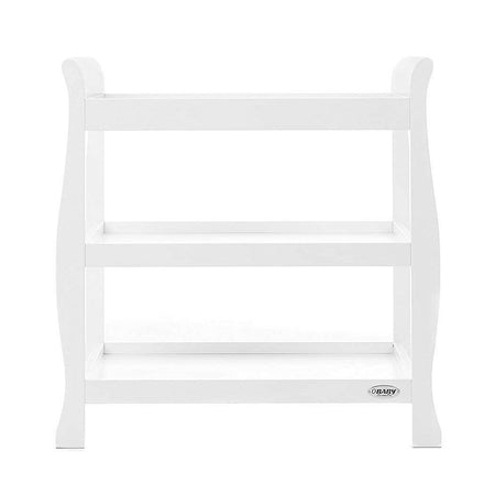 Obaby Stamford Sleigh Open Changing Unit (White)