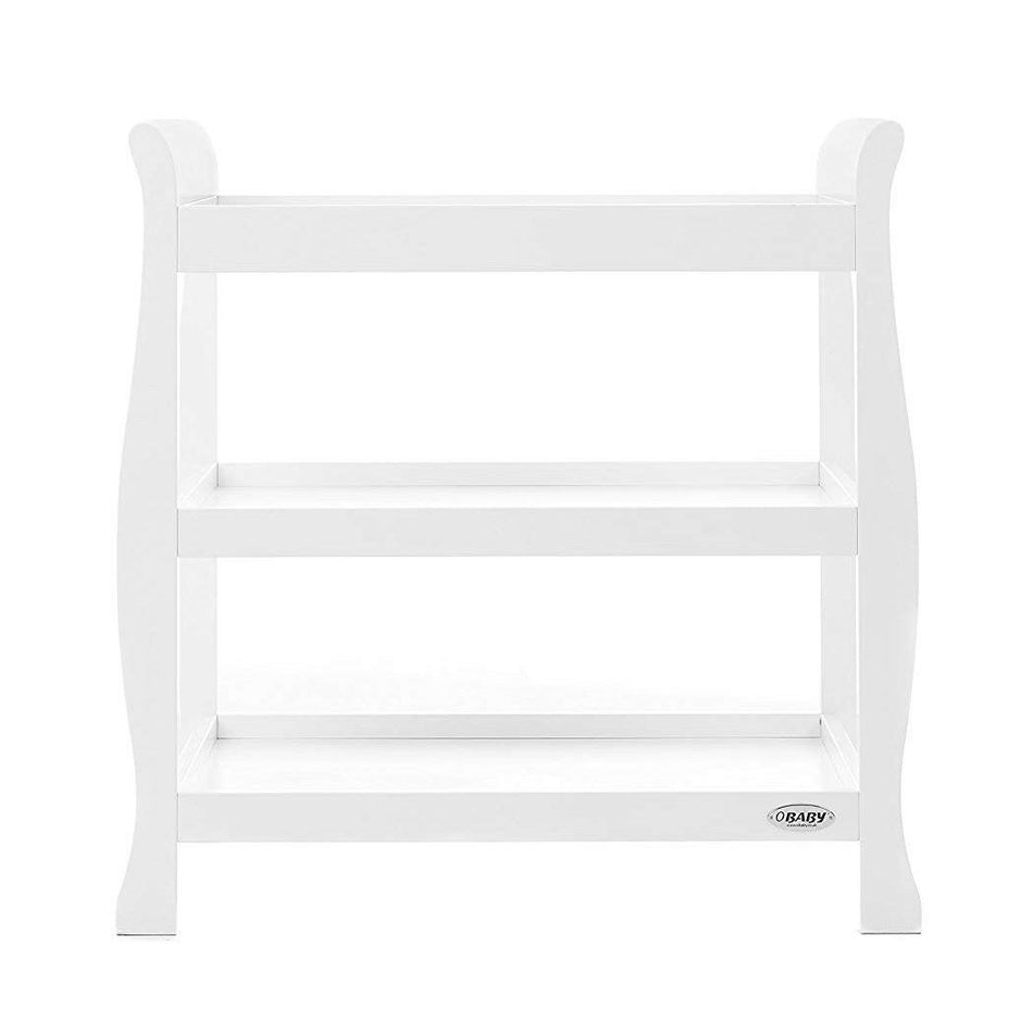 Obaby Stamford Sleigh Open Changing Unit (White)