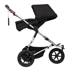 Mountain Buggy 2019 Carrycot Plus (Black) for Terrain - shown here as a parent-facing seat