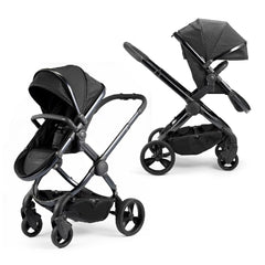 iCandy Peach Designer Collection (Cerium) Pushchair - shown forward-facing with the elevator adaptors
