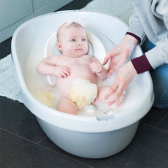 Cheeky Rascals Baby Bath (Grey) - lifestyle image