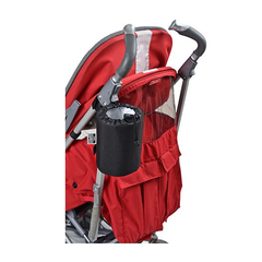 Polar Gear Baby Go Anywhere Insulated Bottle Holder - shown here attached to a buggy`s frame (buggy not included)