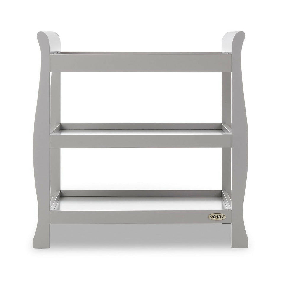 Obaby Stamford Sleigh Open Changing Unit Warm Grey