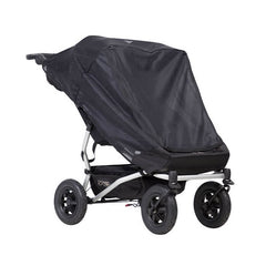 Mountain Buggy Sun Cover Set - Sun & Blackout (Duet v3 DOUBLE) - shown here with the sun mesh cover